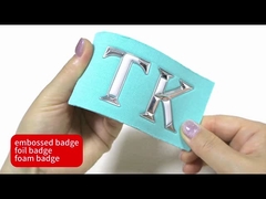 कपड़े के लिए कस्टम 3 डी टीपीयू बैज