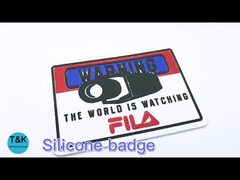 कस्टम कपड़े सिलिकॉन लेबल