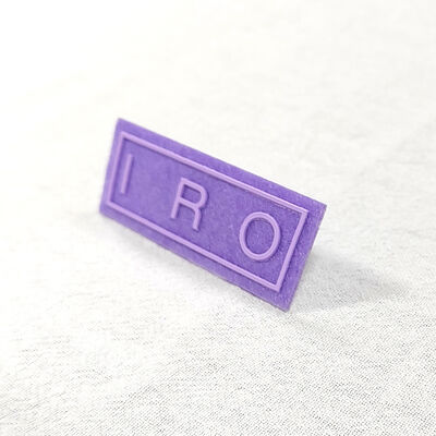 सिलिकॉन मुद्रित लेबल - परिधान सजावट के लिए कस्टम लोगो सिलिकॉन पैच