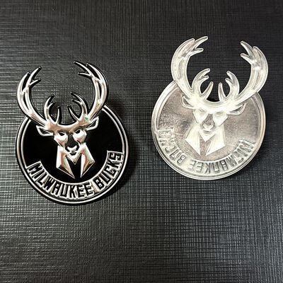 टीपीयू हीट ट्रांसफर एम्बेड - कपड़ों के लिए 3 डी मेटलिक इफेक्ट कस्टम लोगो पैच