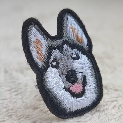 Custom Cartoon Embroidered Badge for Jackets, Hats and Bags