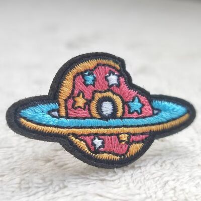 Custom Cartoon Embroidered Badge for Jackets, Hats and Bags