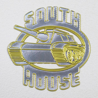 फ़ैक्टरी कस्टम 3D TPU उच्च आवृत्ति पैच परिधान और जैकेट के लिए