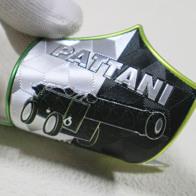 कस्टम टीपीयू वोल्टेज पैच - खेल कपड़ों के लिए पट्टानी एफसी फुटबॉल क्लब बैज