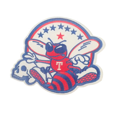 गारमेंट एम्ब्रॉइडेड पैच बैज कस्टम एम्ब्रॉइडेड पैच के लिए कस्टमाइज्ड डिज़ाइन लोगो