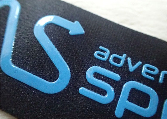 सजावट के लिए चमकदार स्क्रीन प्रिंटिंग लेबल जैक्वार्ड इलास्टिक बैंड रोल कैरेक्टर कॉर्ड