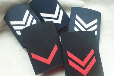 सैन्य Epaulets कस्टम स्क्रीन प्रिंटिंग यूनिफ़ॉर्म, ब्लू कंधे बोर्ड एपौलेट