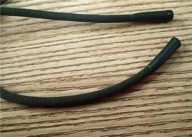 4MM जिपर कॉर्ड शीतल और मैट सिलिकॉन अंत वस्त्र, जूते के लिए ग्राहक