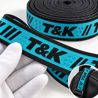 Eco-friendly Custom Diameter Durable Elastic Band and Webbing Tape for Sportswear and Clothing