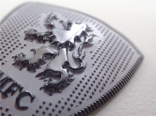 उभरा चांदी TPU 0.7mm कस्टम वस्त्र पैच